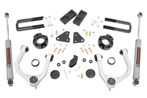 Rough Country 3.5 Inch Lift Kit | N3 | Cast Steel Knuckles | Ford Ranger 4WD (2019-2023)