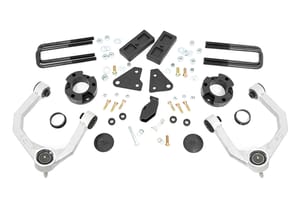 Rough Country 3.5 Inch Lift Kit | Forged Alum UCA | Cast Steel Knucles | Ford Ranger (19-23)
