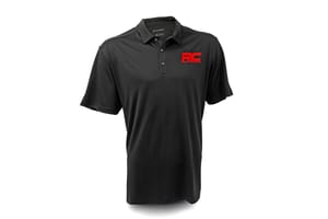 Rough Country Rough Country Polo | Rough Country Logo | Black | Moisture Wicking | Size 2XL