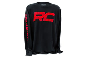 Rough Country Rough Country Long Sleeve | RC Tread Sleeve | Black| SM
