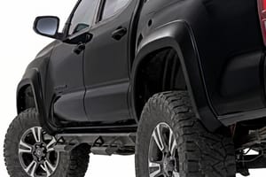 Fender Flares - Sport Fender Flares | 218 Midnight Black Metallic | Toyota Tacoma (16-23)