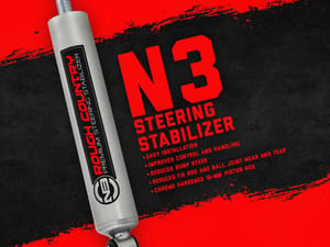 Rough Country N3 Steering Stabilizer | Ford Bronco/F-100/F-150 4WD (1970-1979)