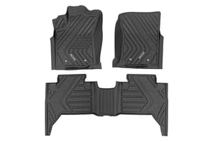 Interior & Floor Mats - Flex-Fit Floor Mats | Front and Rear | Toyota Tacoma 2WD/4WD (2016-2023)