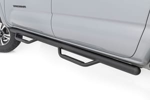 Rough Country Nerf Steps | Cab Length | Crew Cab | 5' Bed | Toyota Tacoma 2WD/4WD (05-23)