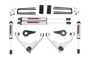 Rough Country 3 Inch Lift Kit | V2 | FK/FF | Chevy/GMC 2500HD/3500HD/Suburban 2500/Yukon XL 2500 (01-10)