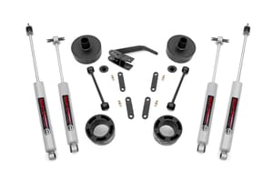 Rough Country 2.5 Inch Lift Kit | Spacers | N3 | Jeep Wrangler JK/Wrangler Unlimited (07-18)