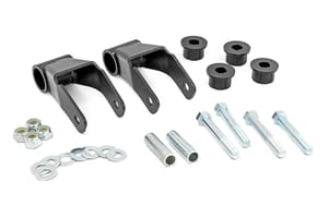 Rough Country Boomerang Lift Shackles | .75 Inch | Jeep Cherokee XJ 2WD/4WD (1984-2001)