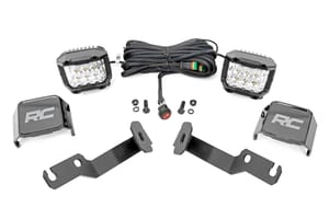 LED Lighting - LED Light Kit | Ditch Mount | 3" OSRAM | Wide | Toyota Tacoma 2WD/4WD (05-15)