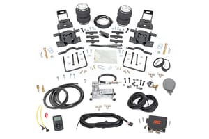 Rough Country Air Spring Kit w/compressor | Wireless Controller | Ford F-250/F-350 Super Duty (05-16)
