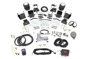 Rough Country Air Spring Kit w/compressor | Wireless Controller | 3-6" Lifts | Ford F-250/F-350 Super Duty (05-16)