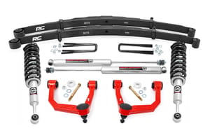 Rough Country 3.5 Inch Lift Kit | Red UCA | N3 Struts | Toyota Tacoma 2WD/4WD (2005-2023)