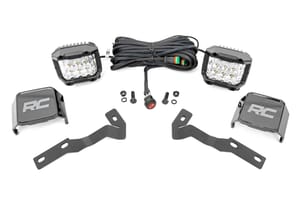 LED Lighting - LED Light Kit | Ditch Mount | 3" OSRAM | Wide | Toyota Tacoma 2WD/4WD (16-23)
