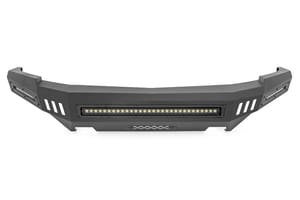 Rough Country Front High Clearance Bumper | BLK LEDs | Chevy Silverado 1500 2WD/4WD (07-13)