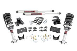 Rough Country 2 Inch Lowering Kit | 4 Inch Rear Lowering | M1 | Chevy/GMC 1500 (14-18 & Classic)