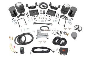 Rough Country Air Spring Kit w/compressor | Wireless Controller | 6-7.5 Inch Lift Kit | Chevy/GMC 1500 (07-18)