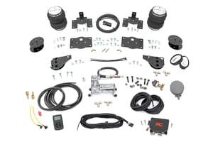 Rough Country Air Spring Kit w/compressor | Wireless Controller | 4 Inch Lift Kit | Ram 1500 (10-18 & Classic)