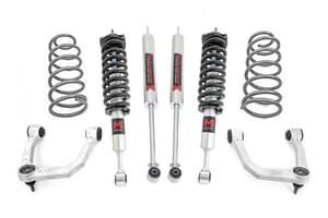 Rough Country 3 Inch Lift Kit | Upper Control Arms | RR Coils | M1 Struts | Toyota 4Runner (10-24)