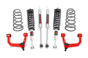 Rough Country 3 Inch Lift Kit | Upper Control Arms | RR Coils | M1 Struts | Toyota 4Runner (10-24)