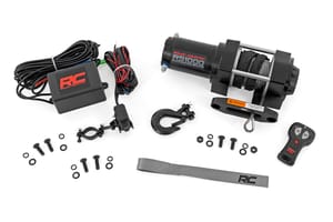 Rough Country 1000-LB Winch | UTV | Synthetic Rope
