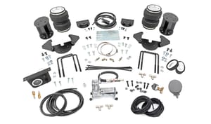 Rough Country Air Spring Kit w/compressor | 4-6 Inch Lift Kit | Chevy/GMC Sierra/Silverado 1500 (19-26)