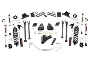 Rough Country 6 Inch Lift Kit | 4-Link | No OVLD | C/O V2 | Ford F-250 Super Duty (11-14)
