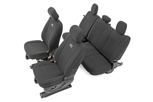 Interior & Floor Mats - Seat Covers | FR Bucket and RR Bench | Ford F-150/Lightning/F-250/F-350 (15-26)