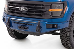Rough Country FXS Front Bumper | B3 Atlas Blue | EcoBoost | Ford F-150 2WD/4WD (2021-2025)