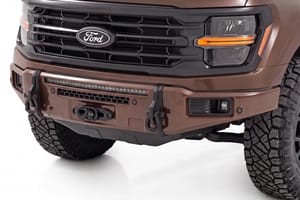 Bumpers & Grille Guards - FXS Front Bumper | LJ Darkened Bronze | EcoBoost | Ford F-150 2WD/4WD (2021-2025)
