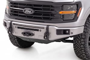 Bumpers & Grille Guards - FXS Front Bumper | JS Iconic Silver | EcoBoost | Ford F-150 2WD/4WD (2021-2025)