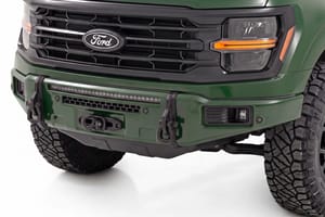 Bumpers & Grille Guards - FXS Front Bumper | DB Shelter Green | EcoBoost | Ford F-150 2WD/4WD (2021-2025)