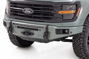 Rough Country FXS Front Bumper | BN Silver Spruce | EcoBoost | Ford F-150 2WD/4WD (2021-2025)