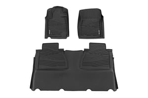 Interior & Floor Mats - Floor Mats | FR & RR | Crew Max | Toyota Tundra 2WD/4WD (2014-2021)