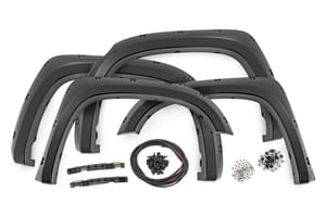 Fender Flares - Pocket Fender Flares | 089 Wind Chill Pearl | Toyota Tundra 2WD/4WD (14-21)