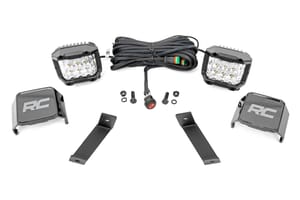 LED Lighting - LED Light Kit | Ditch Mount | 3" OSRAM | Wide | Jeep Cherokee KL (14-21)