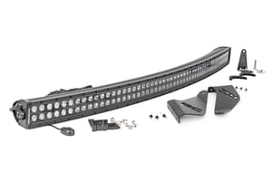 Rough Country LED Light | Rear Mount | 50" Black Pair | Polaris Ranger 1000/Ranger XP 900/1000