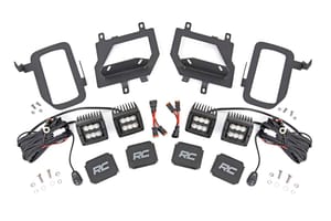 LED Lighting - LED Light Kit | Fog Mount | Dual 2" Black Pairs | Spot/Flood | Ford F-150 (15-17)
