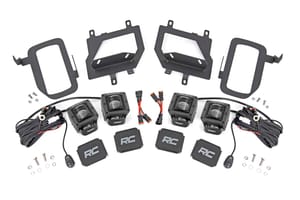 LED Lighting - LED Light Kit | Fog Mount | Dual 2" Black Pairs | SAE | Ford F-150 (15-17)