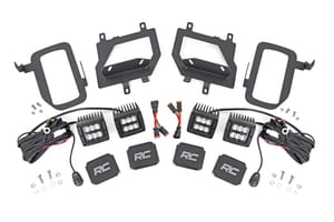 LED Lighting - LED Light Kit | Fog Mount | Dual 2" Black Pairs | Spot | Ford F-150 (15-17)