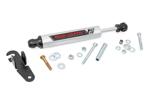 Rough Country V2 Steering Stabilizer | Chevy/GMC 2500HD/3500HD (16-26)