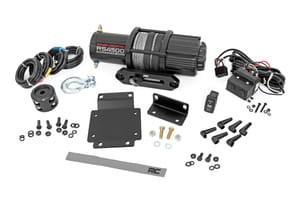 Rough Country Winch Mount | RS4500S | Honda Pioneer 1000