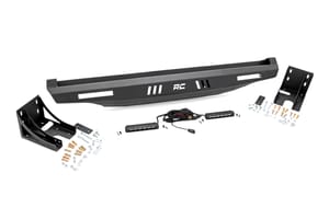 Rough Country Bumper | Rear | 6" Black Slimline LED Pair | Multiple Makes & Models (Can-Am/Polaris)