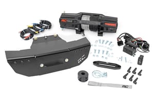Rough Country Winch Mount | RS4500S | Polaris RZR Turbo S4