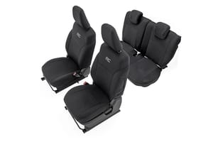Rough Country Seat Covers | Front & Rear | Suzuki Jimny (5-Door) (2018-2025)