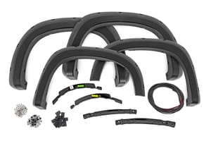 Fender Flares - Pocket Fender Flares | GBD Cypress Gray | Chevy Silverado 1500 2WD/4WD (22-26)