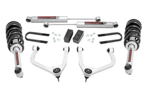 Rough Country 3.5 Inch Lift Kit | Mono Leaf Rear | N3 Struts | GMC Sierra 1500 (19-24)