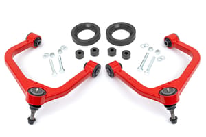 Rough Country 1.75 Inch Leveling Kit | Forged Red UCA | AT4 | GMC Sierra 1500 (2019-2026)