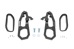 Rough Country Tow Hook Brackets & Bezel Combo | Ram 1500 2WD/4WD (2019-2024)
