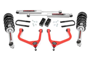 Rough Country 3.5 Inch Lift Kit | N3 Struts | Rear Mono Leaf | Chevy Silverado 1500 (25-26)