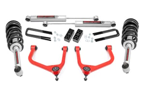 Rough Country 3.5 Inch Lift Kit | N3 Struts | Chevy Silverado 1500 2WD/4WD (2019-2024 & Classic)