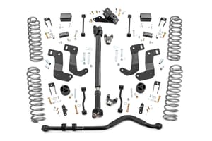 Rough Country 3.5 Inch Lift Kit | C/A Drop | 4-Door | 392 | Jeep Wrangler Unlimited (18-23)